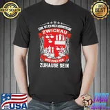 Premium Egal wo ich mich herumtreibe Zwickau wird immer mein zuhause sein shirt