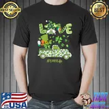 Premium Gnome Shamrock Truck Love EMT Life Nurse St Patricks Day T-Shirt