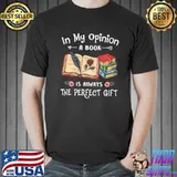 Premium In my opinion a book is always the perfect shirt