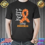Premium in this family no nobody fight alone copd awareness ribbon T Shirt