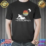 Premium KITE Kitesurfing Kiteboarding Surf Vintage T Shirt