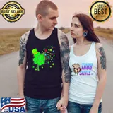 Premium Lucky Shamrock Autism Support Puzzle Happy St Patricks Day Shirt Tank Top