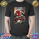 Premium Marvel Spider-Man No Way Home Hello Peter Comic Cover T-Shirt Unisex