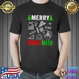 Premium Merry Christmas Math Teacher shirt