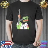Premium Pepe Power Mizkif Meme Unisex T-Shirt
