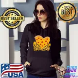 Premium Pizza Is My Valentine Heart Unisex T-Shirt