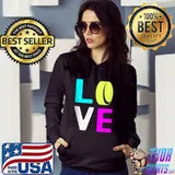 Premium Retro Valentines Day Hearts Hockey Sports Player Shirt