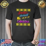 Premium Santa’s Dearest Chingona Ugly T Shirt
