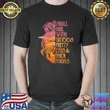 Premium Skull girl with tattoos pretty eyes and thick thighs shirt