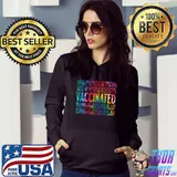 Premium Tie Dye Vaccinated Fully Vaccinated Funny Vaccination T-Shirt