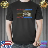 Proud american farmer let’s go brandon shirt