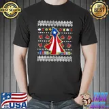 Puerto Rico Ugly Christmas Sweater Option Navidad Boricua T-Shirt