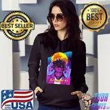 Purple Light Retro Juice WRLD Unisex Hoodie