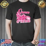 Queen Of The Road Female Woman Motorcycle Biker T- Unisex