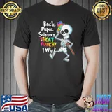 Rock paper scissors thoat punch I win shirt