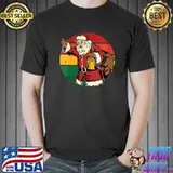 Santa Claus Christmas Vintage Cheer Merry Xmas T-shirt
