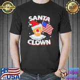 Santa Clown Donald Trump Merry Christmas Republican shirt