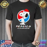 Santa Snoopy Pepsico I’ll be there for you Christmas shirt
