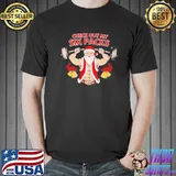 Santa weightlifting check out my six packs shirt