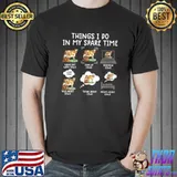 Sarcastic Cow things I do in my spare time T-shirt