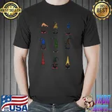 Scandinavian Christmas Gnome Tiles shirt