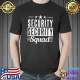 Security Squad Bouncer Doorman Job Guard T-Shirt