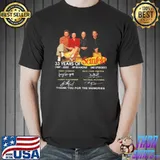 Seinfeld 33 years of 1989 2022 09 seasons 180 episodes thank you for the memories shirt