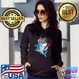 Shark Wearing Sunglasses Mardi Gras Lover T-Shirt