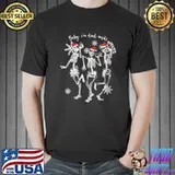 Skeleton Baby I'm Dead Inside Christmas Party T-shirt