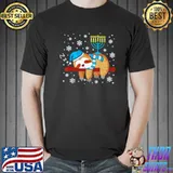 Sleeping Sloth Menorah Hanukkah Chanukah Animal Jewish shirt