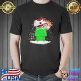 Snoopy and Woodstock christmas eve flying ace shirt