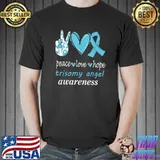 speecial design to support children of trisomy angel T-Shirt