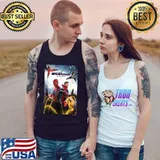 Spider-Man No Way Home Group Shot Face Off Poster T-Shirt Tank Top