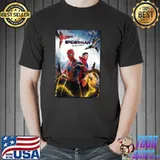 Spider-Man No Way Home Group Shot Face Off Poster T-Shirt Unisex