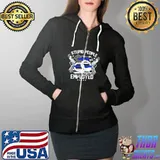 Stupid People Keep Me Employed Police T-Shirt Full Zip Hooded