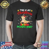 This Is My Christmas Pajama Santa Bearded Dragon Lover T-Shirt