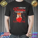 This is my Valentine pajama shiba inu dog Unisex