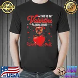 This is my Valentine pajama Yorkshire Terrier dog Unisex
