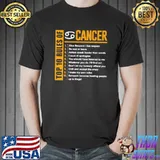 Top 10 rules of cancer Unisex