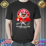 Top Alabama Crimson Tide 2021 Heisman Trophy Winner Bryce Young Signatures Shirt Unisex