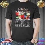 Top American horror story 10th anniversary 2011 2021 thank you for the memories signatures Unisex