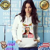 Top Bella Ciao Nai.ro.bi Definition Cosplay Christmas Reindeer T-Shirt