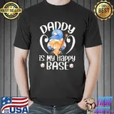 Top Funny Gnome For Best Dad With Baseball Fathers Day Saying Premium T-Shirt