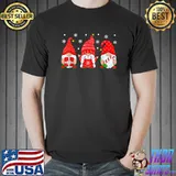 Top Gnome Christmas Shirts Women Christmas Gnome Pajamas Kids T-Shirt