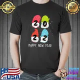 Top Happy New Year 2022 Nordic Gnomes Lover New Year’s Eve Party T-Shirt Unisex