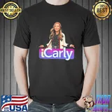 Top Icarly title logo and photo shirt