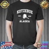 Top Kotzebue Alaska AK vintage State Athletic style T-shirt