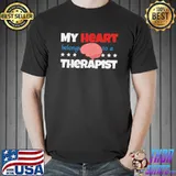 Top My Hearth Belongs To Therapist Relationship Unisex