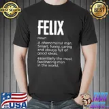 Top My Name Is Felix Funny Name Tag Premium T-Shirt