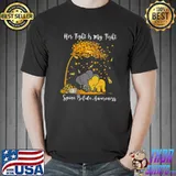Top Ph Her Fight Is My Fight Spina Bifida Awareness Costume T-Shirt Unisex